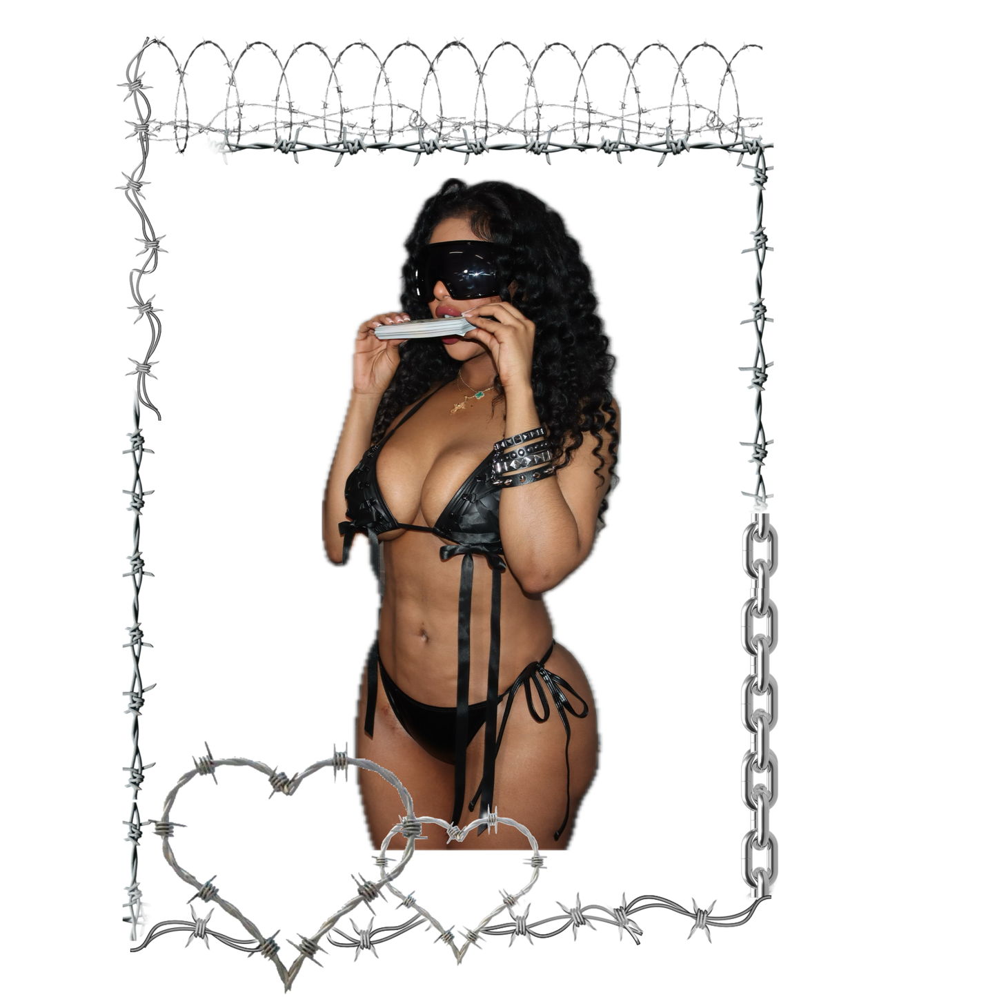 BALLET BIKINI (BLACK)